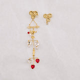 Boucles d'oreilles Cupidon