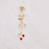 Boucles d'oreilles Cupidon