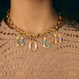Collier de Mots Colorés