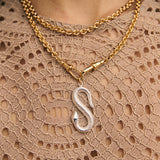 Collier amoureux Serpent
