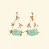Gallipoli earrings Pistachio