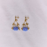 Boucles d'oreilles Gallipoli Bleu