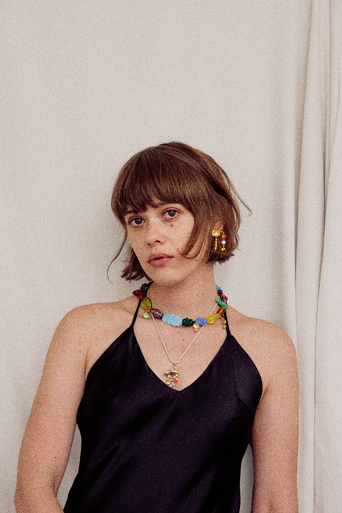 Aglaé earrings in Yellow