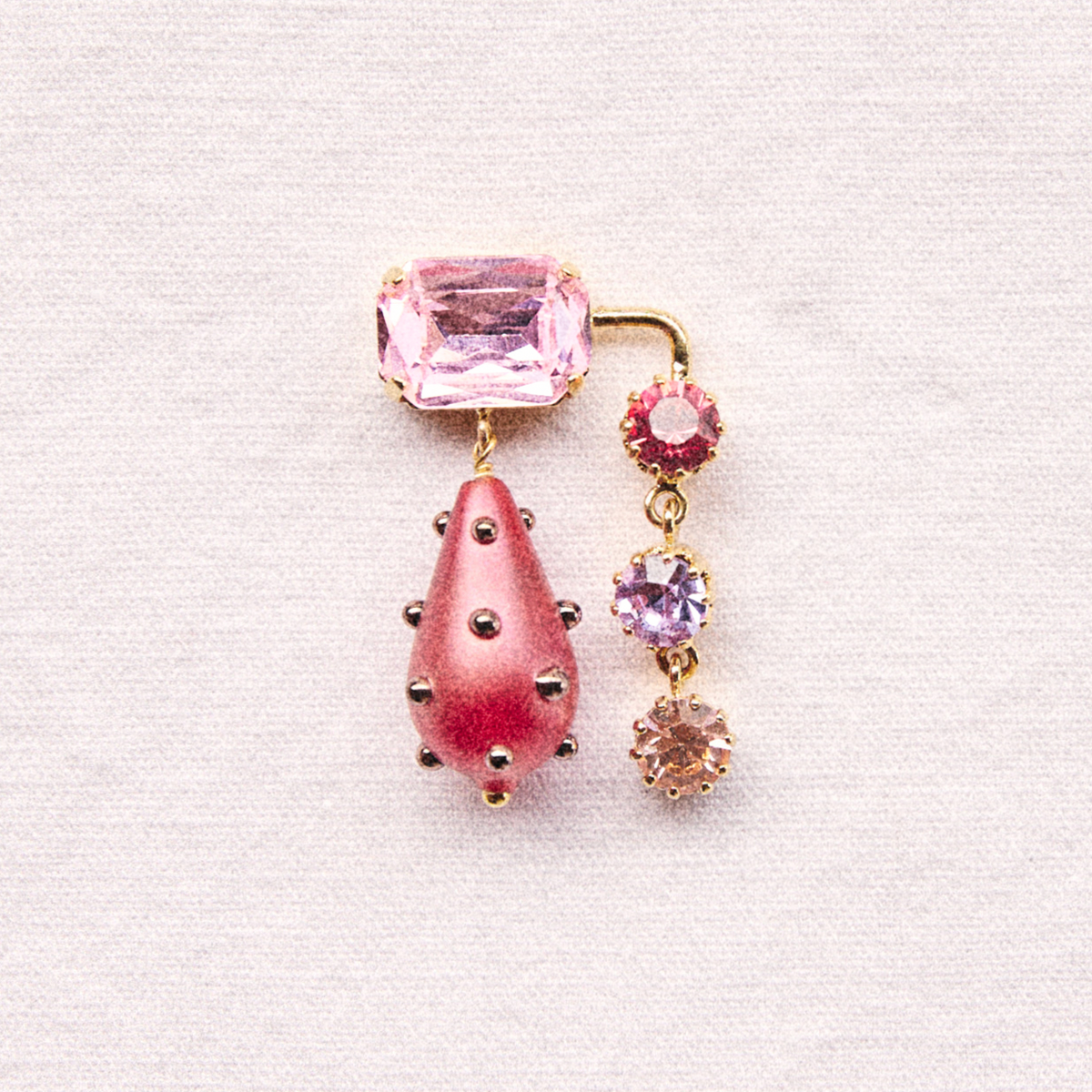 Aglaé earrings in Pink