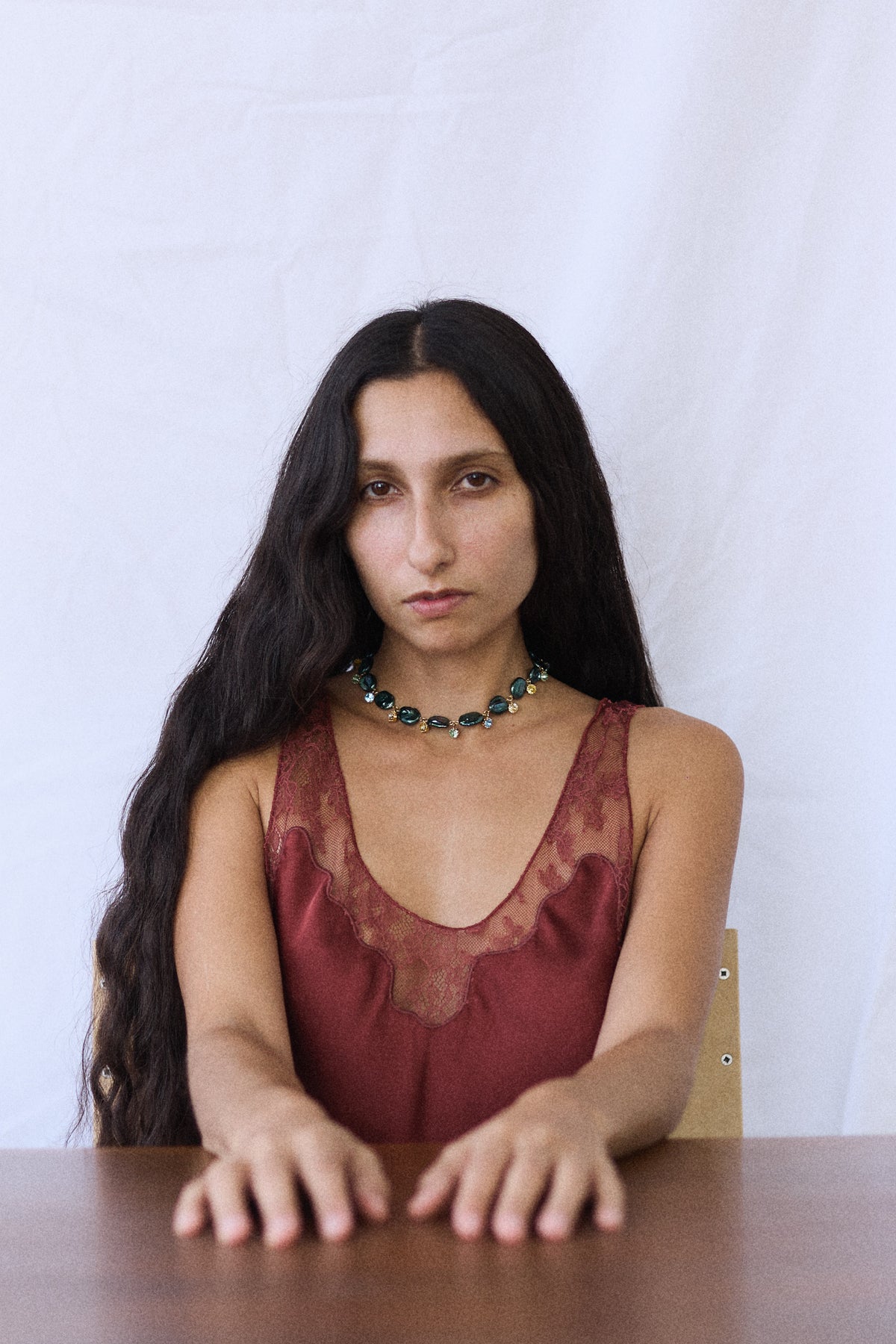 Salina necklace in Night