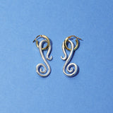Spiral Jetty earrings