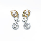 Spiral Jetty earrings