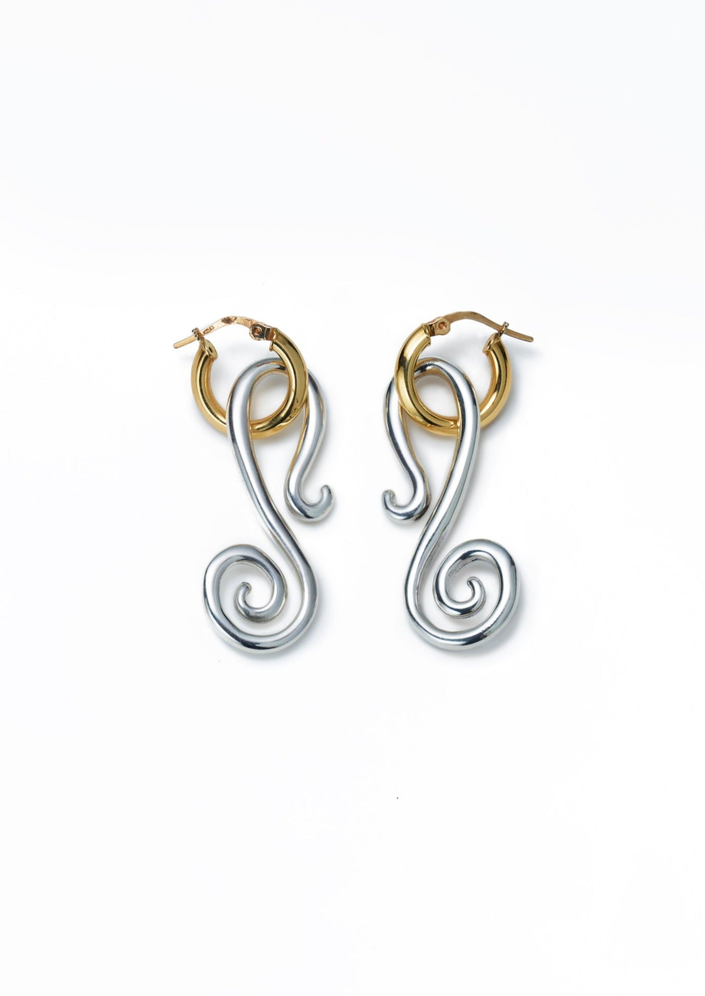 Les boucles d'oreilles Spiral Jetty