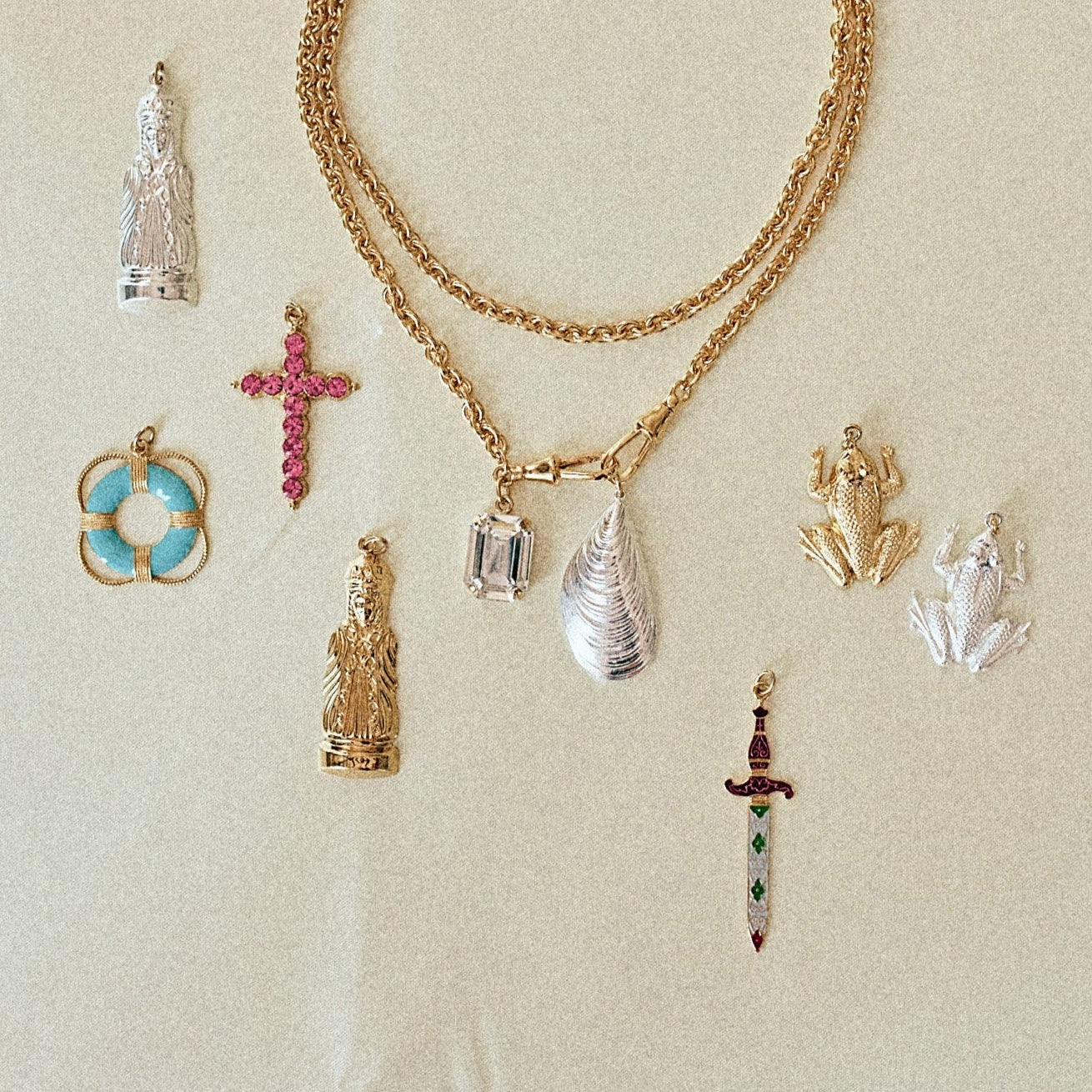 Lovers necklace (6 variants)