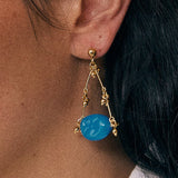 Gallipoli earrings Azure