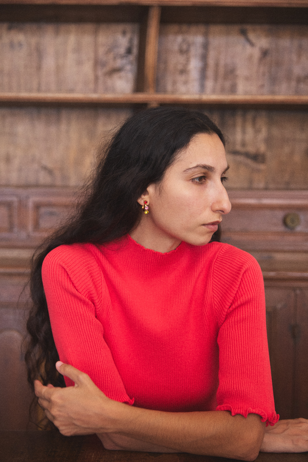 Stromboli short earrings