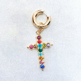 Lovers earring Cross