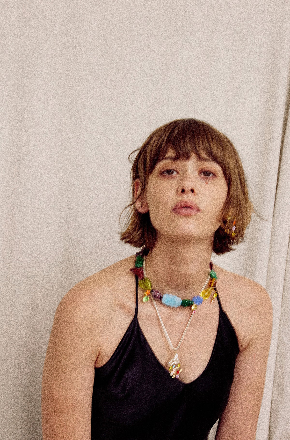 Mercure necklace in silver