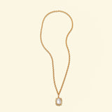 Rebecca necklace White chain