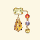 Aglaé earring Yellow