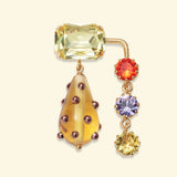 Aglaé earring Yellow