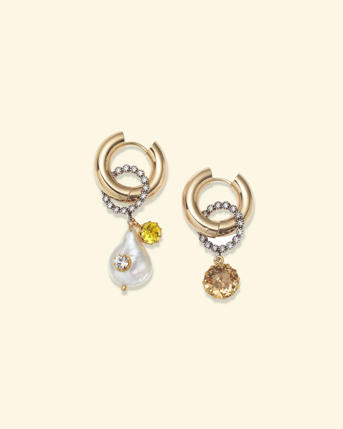 Sissi Palermo earrings in Yellow