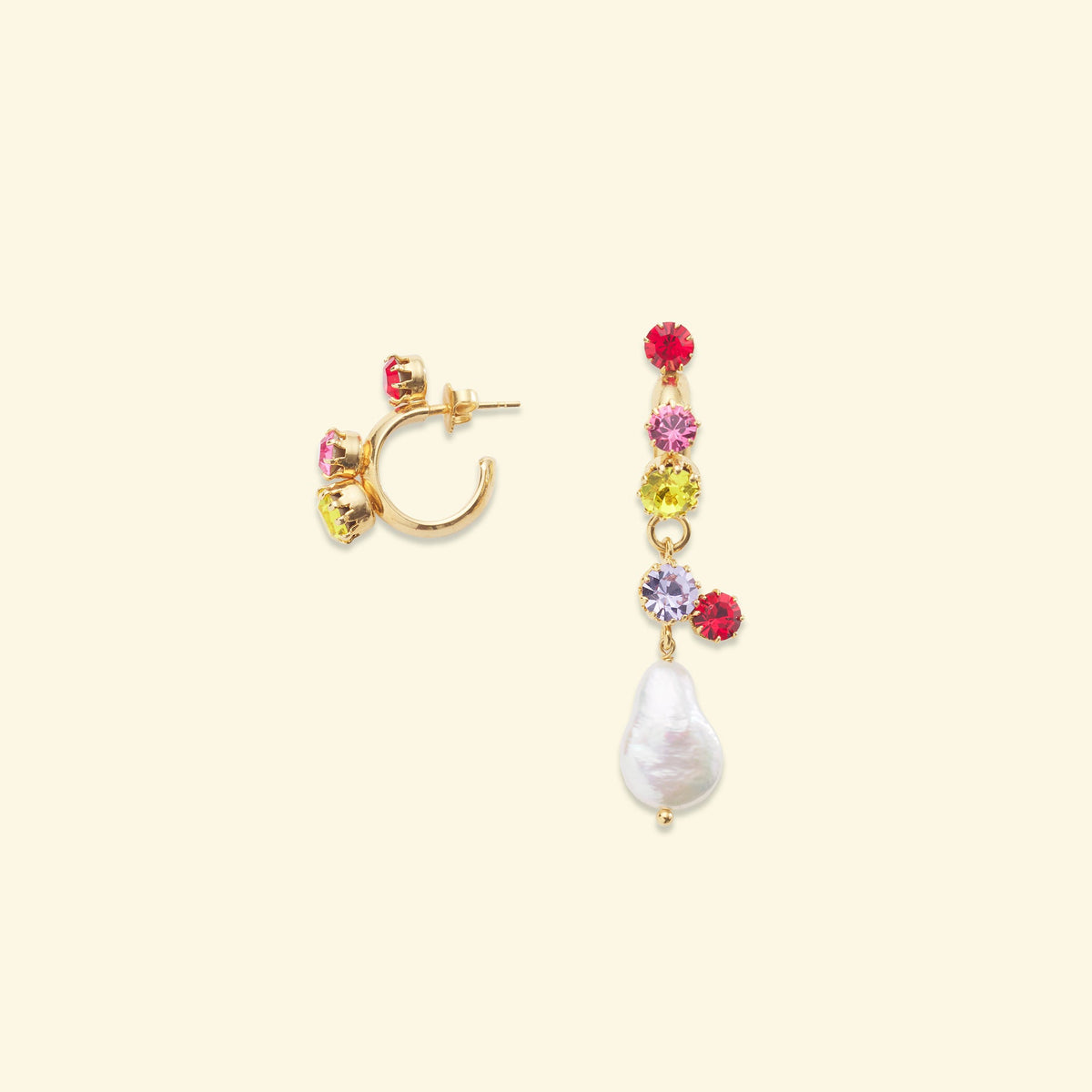 Stromboli short earrings