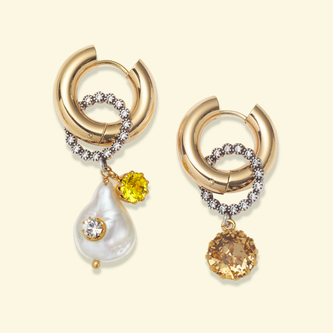 Sissi Palermo earrings in Yellow