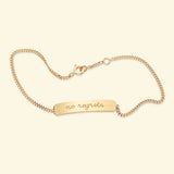 No regrets bracelet