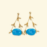 Boucles d'oreilles Gallipoli Azur