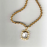 Rebecca necklace White chain