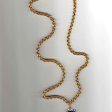 Rebecca necklace Olive chain