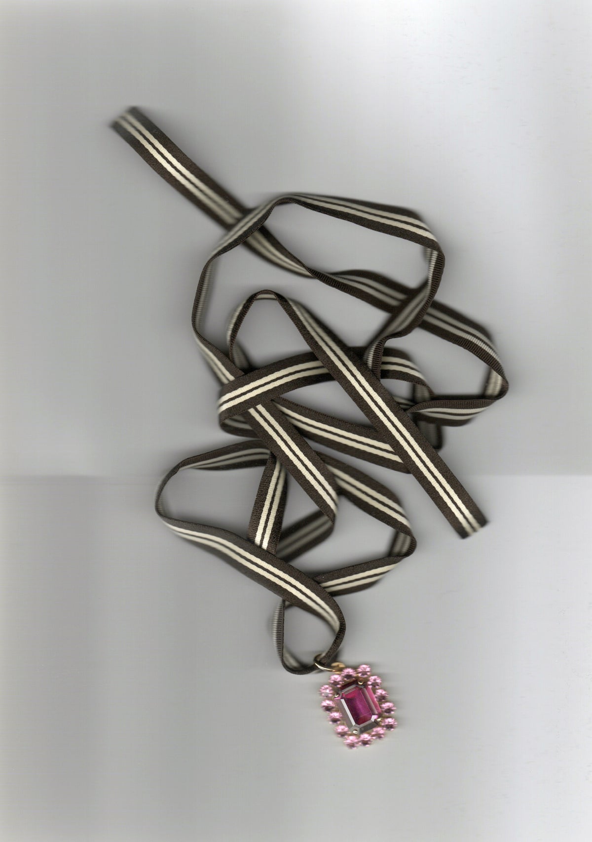 Rebecca necklace in Mulberry