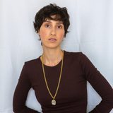 Rebecca necklace White chain