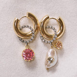Boucles d'oreilles Sissi Palermo (Rose)