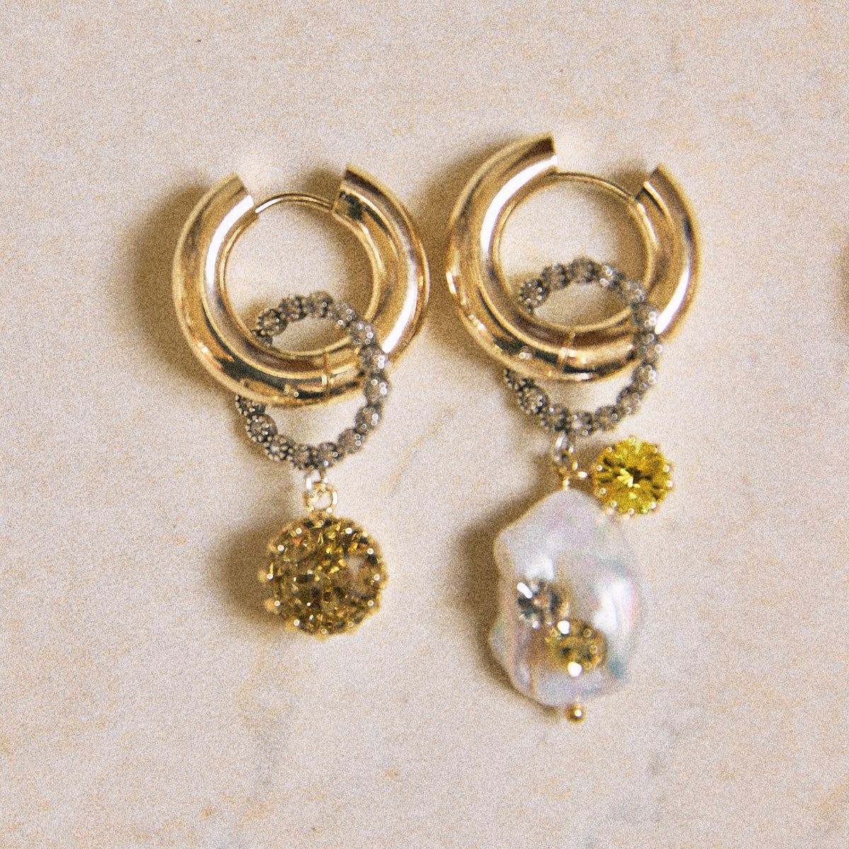 Sissi Palermo earrings in Yellow