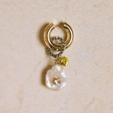 Boucles d'oreilles Sissi Palermo (Jaune)