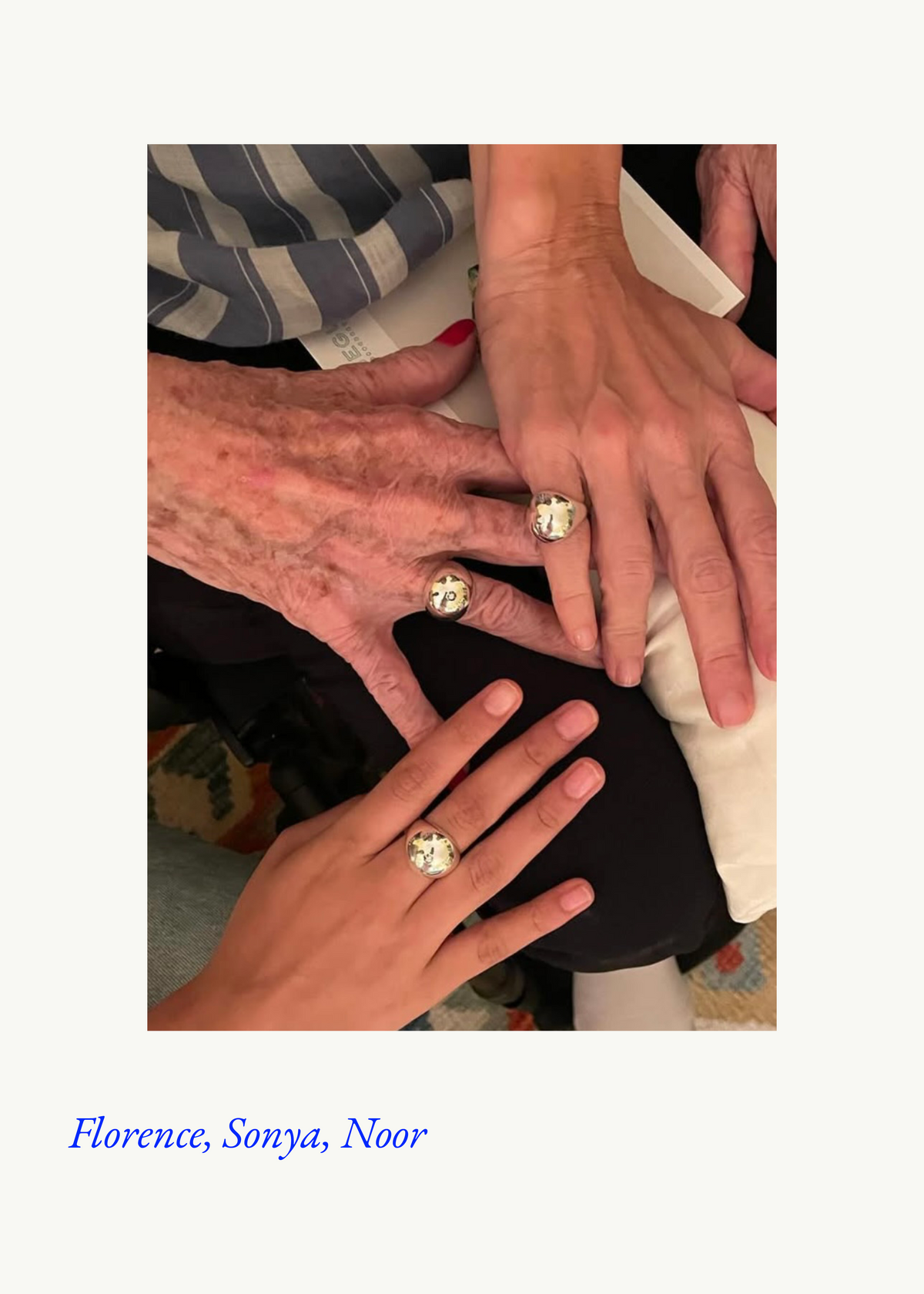 Boob ring in silver