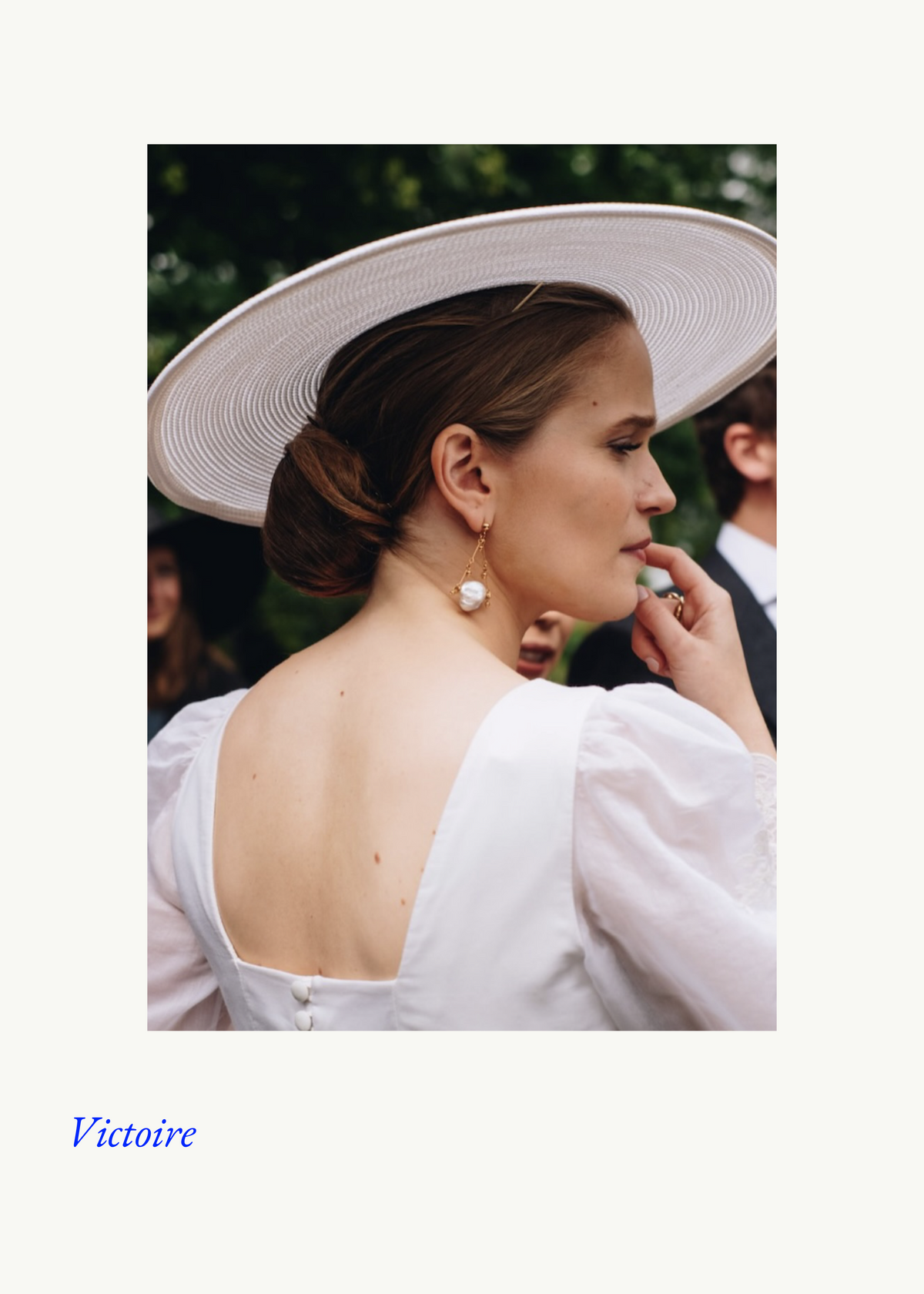 Gallipoli earrings in Pearl