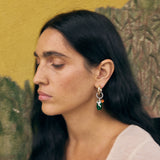 Vintage Palermo earrings Green