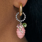 Vintage Palermo earrings Pink