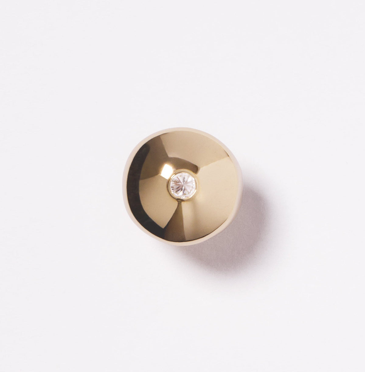 Ulta Boob ring in 9kt gold