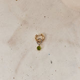 Boucles d'oreilles Palermo (Vert + Orange)