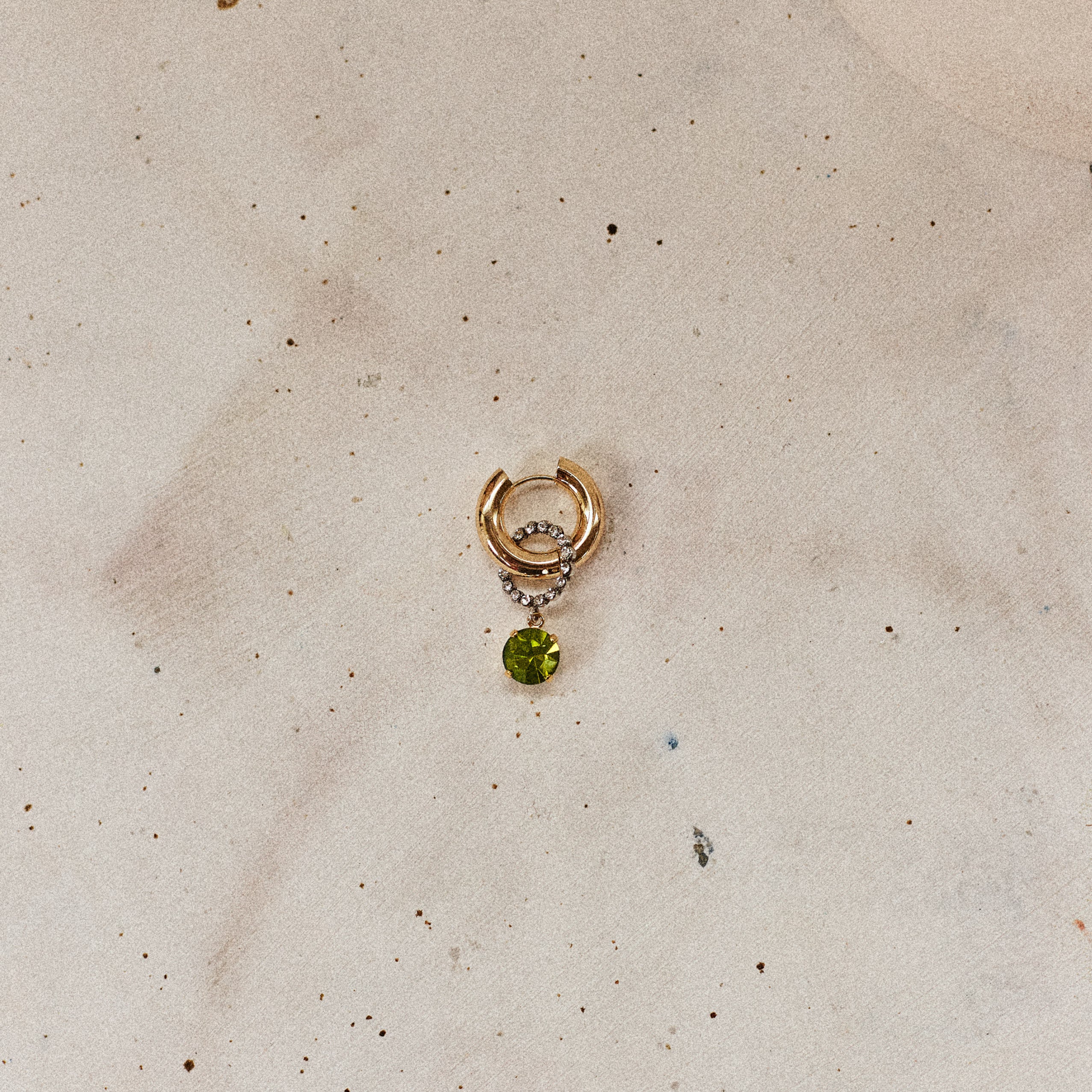 Boucles d'oreilles Palermo (Vert + Orange)