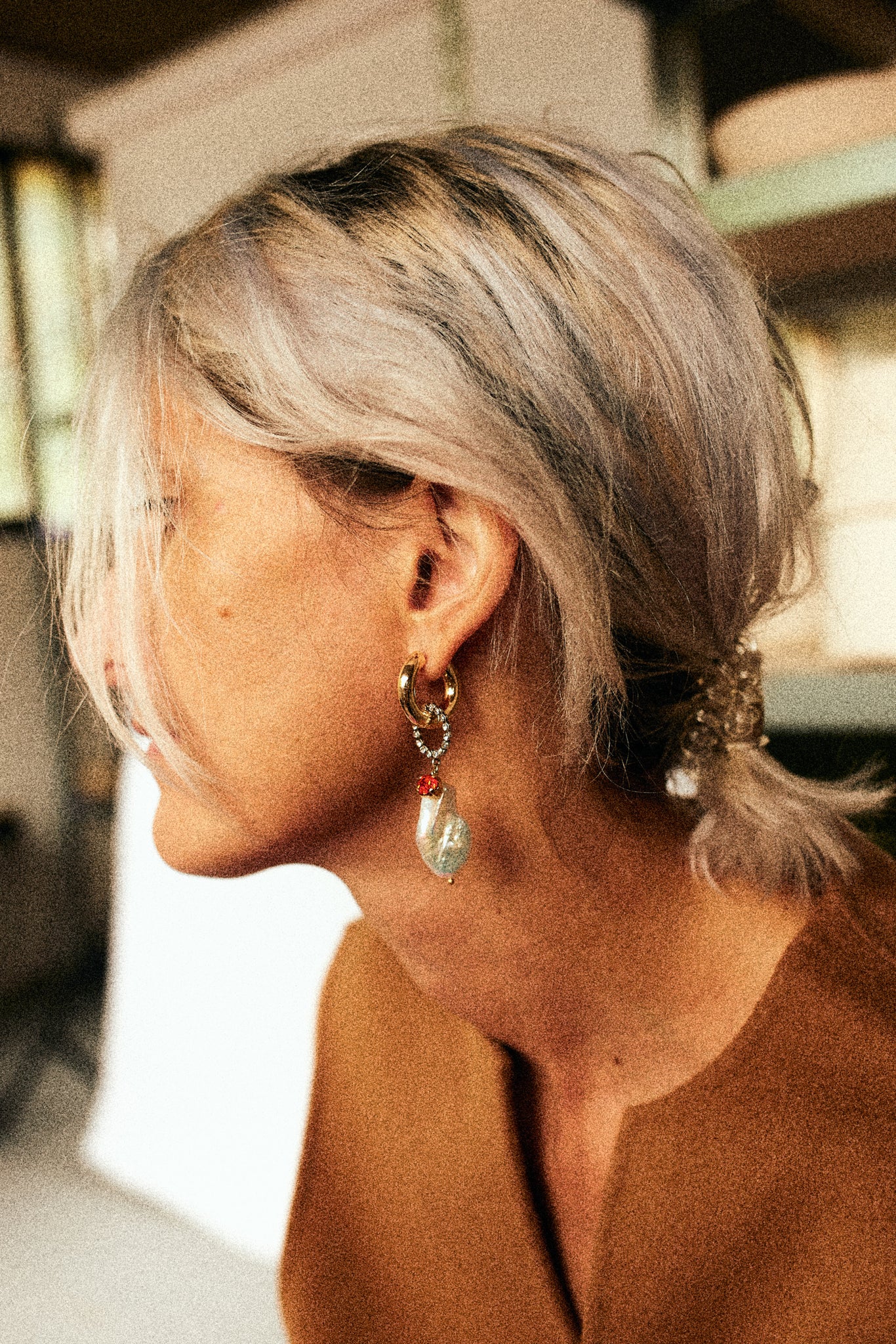 Les boucles d'oreilles Palermo