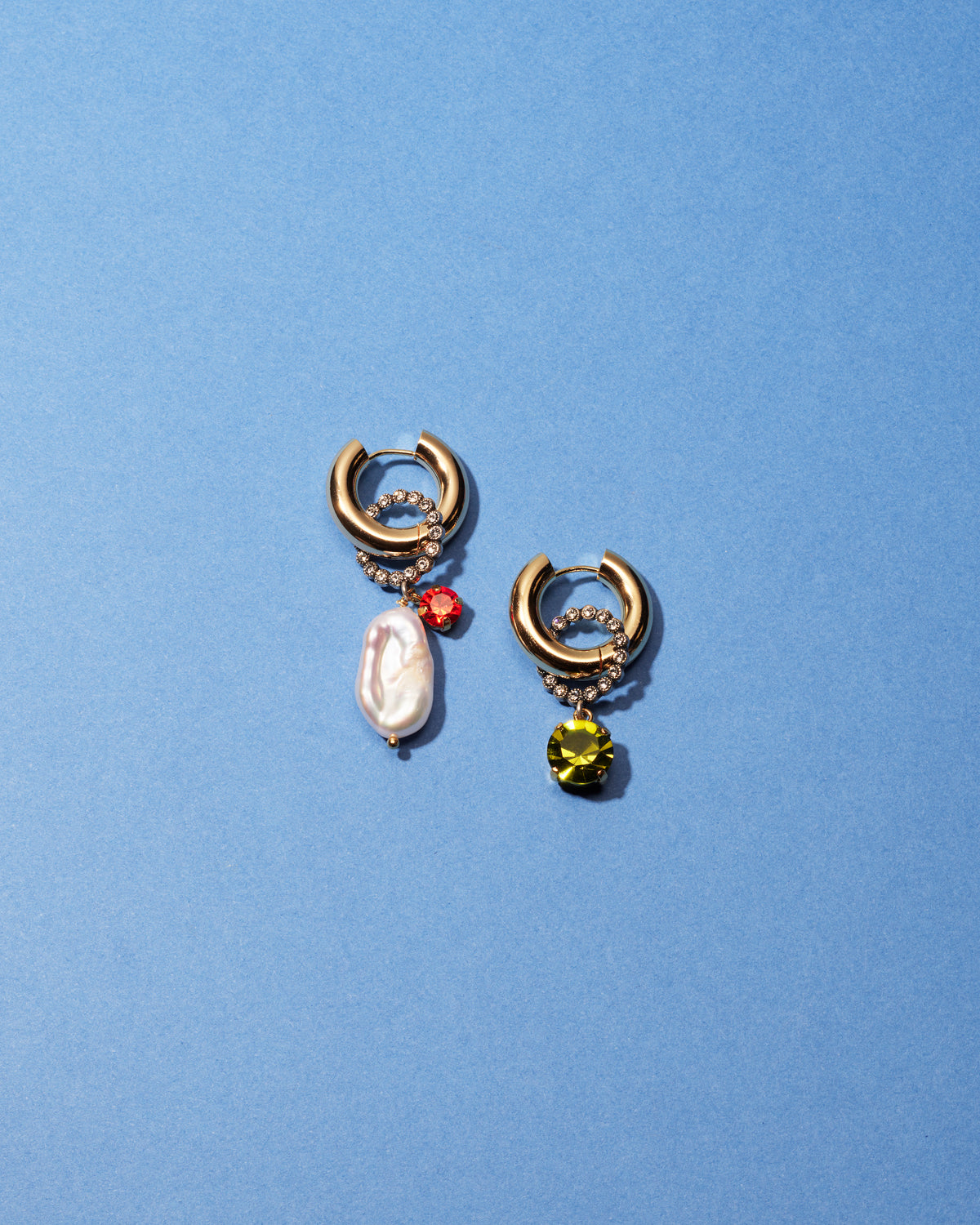 Boucles d'oreilles Palermo en Vert