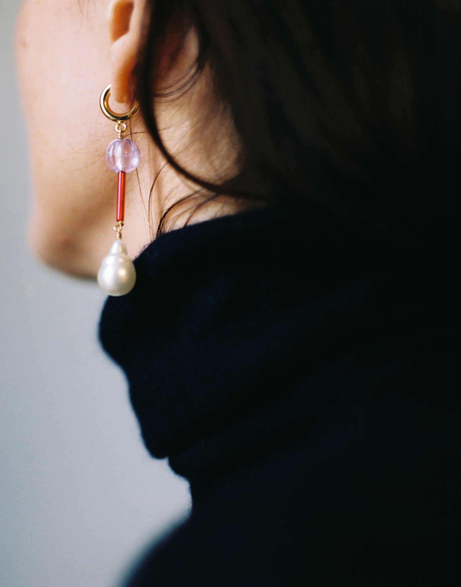 Les boucles d'oreilles Nanda 